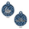 Sharks Round Pet Tag - Front & Back