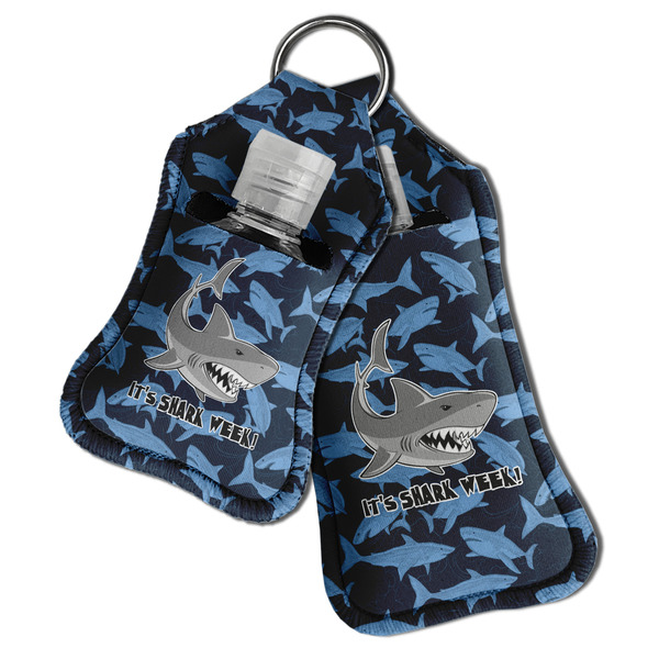 Sharks Sanitizer Holder Keychain - Both in Case (PARENT)