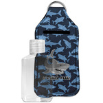 Sharks Hand Sanitizer & Keychain Holder - Large (Personalized)