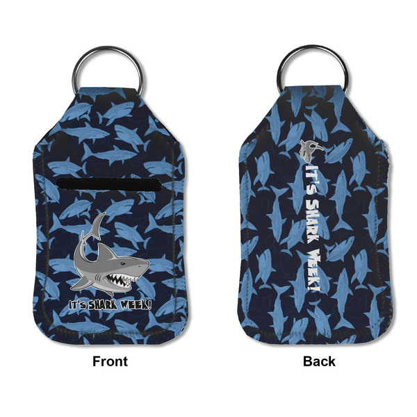 Sharks Sanitizer Holder Keychain - Small APPROVAL (Flat)