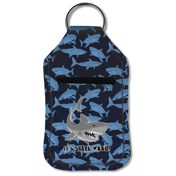 Sharks Sanitizer Holder Keychain - Small (Front Flat)