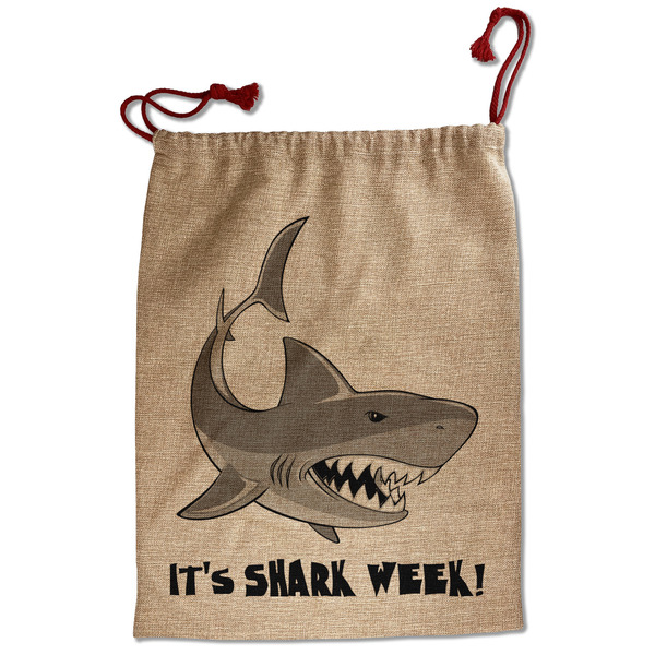 Sharks Santa Bag - Front
