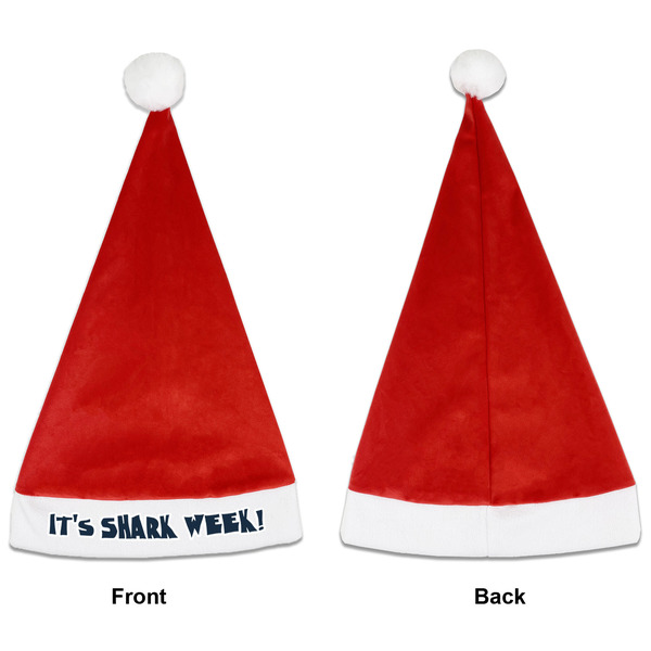 Sharks Santa Hats - Front and Back (Single Print) APPROVAL