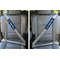 Sharks Seat Belt Covers (Set of 2 - In the Car)