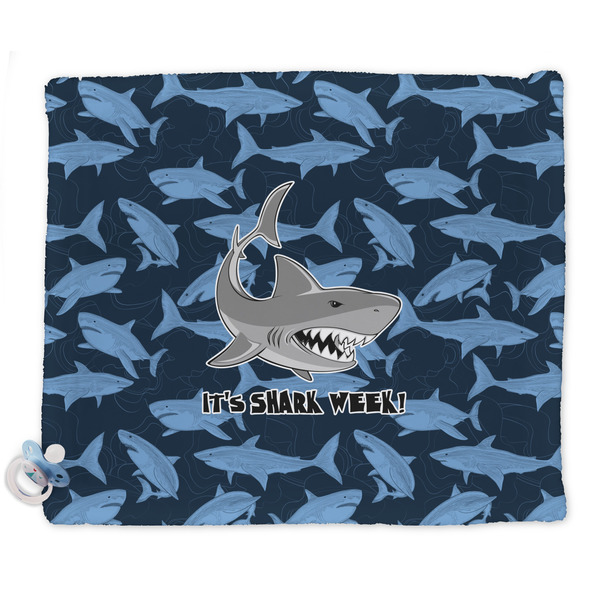 Custom Sharks Security Blanket (Personalized)