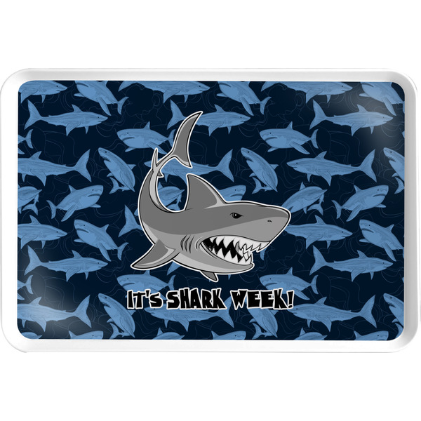 Custom Sharks Serving Tray w/ Name or Text