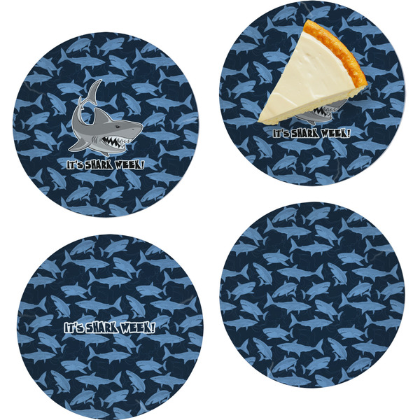 Sharks Set of Appetizer / Dessert Plates