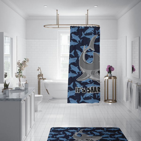 Sharks Shower Curtain - 70"x83"