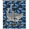 Sharks Extra Long Shower Curtain - 70"x83" w/ Name or Text