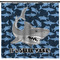 Sharks Shower Curtain - Custom Size w/ Name or Text
