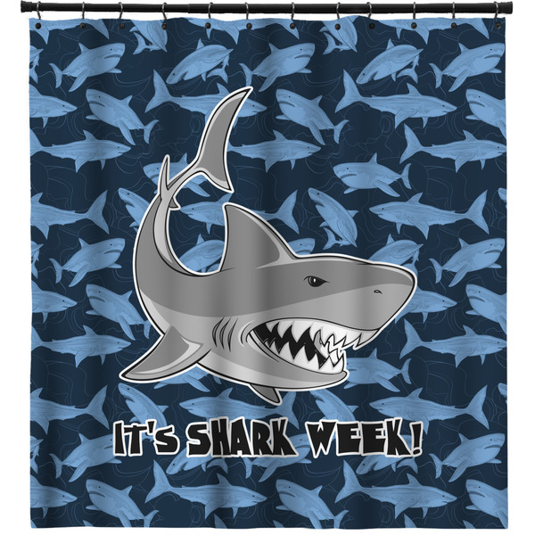 Custom Sharks Shower Curtain - 71" x 74" (Personalized)