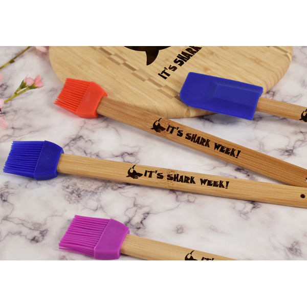 Sharks Silicone Brush - Blue - Lifestyle