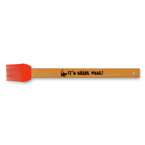 Custom Sharks Silicone Brush - Red (Personalized)
