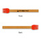 Sharks Silicone Brushes - Red - APPROVAL