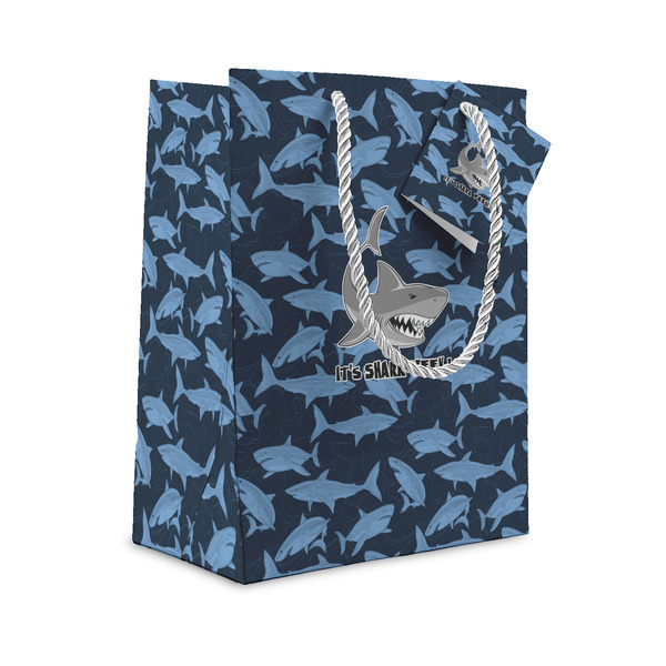 Custom Sharks Small Gift Bag (Personalized)