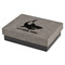 Sharks Small Engraved Gift Box with Leather Lid - Front/Main