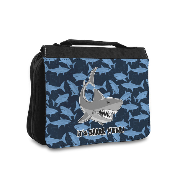 Custom Sharks Toiletry Bag - Small (Personalized)