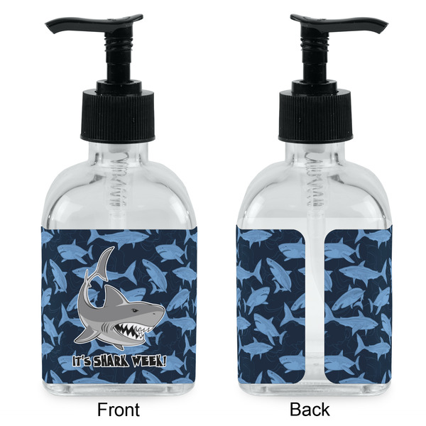 Sharks Glass Soap/Lotion Dispenser - Approval