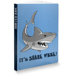 Sharks Softbound Notebook - 5.75" x 8" (Personalized)