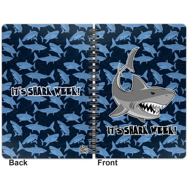 Sharks Spiral Journal 7 x 10 - Apvl