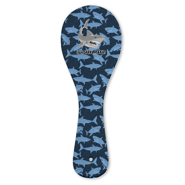 Custom Sharks Ceramic Spoon Rest (Personalized)