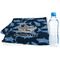 Sharks Sports Towel Folded with Water Bottle