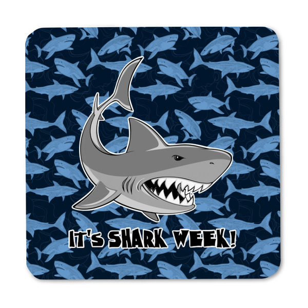 Sharks Square Fridge Magnet - FRONT