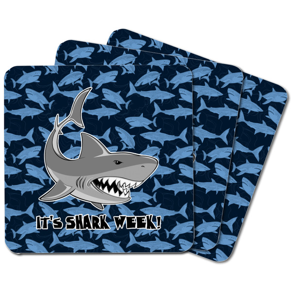 Sharks Square Fridge Magnet - MAIN