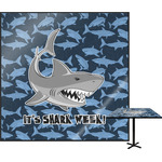 Sharks Square Table Top - 30" w/ Name or Text