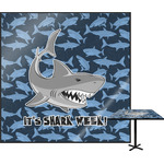 Sharks Square Table Top - 24" w/ Name or Text
