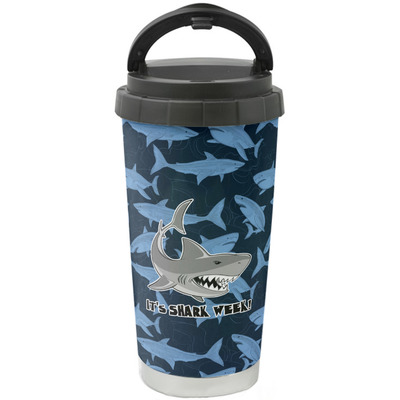 Sharks Stainless Steel Coffee Tumbler (Personalized)