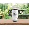 Sharks Stainless Steel Travel Mug with Handle Lifestyle White