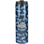 Sharks Stainless Steel Skinny Tumbler - 20 oz (Personalized)