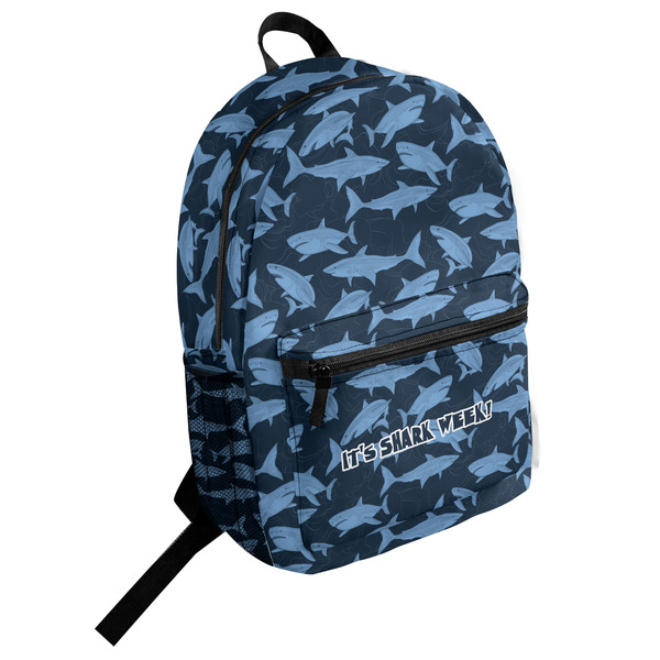 Custom Sharks Student Backpack (Personalized)