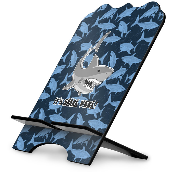 Custom Sharks Stylized Tablet Stand w/ Name or Text