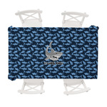 Sharks Tablecloth - 58"x102" w/ Name or Text