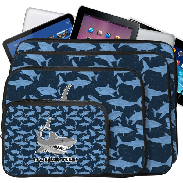 Sharks Tablet & Laptop Case Sizes