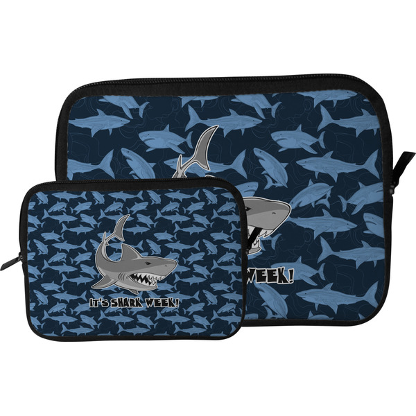 Sharks Tablet Sleeve (Size Comparison)