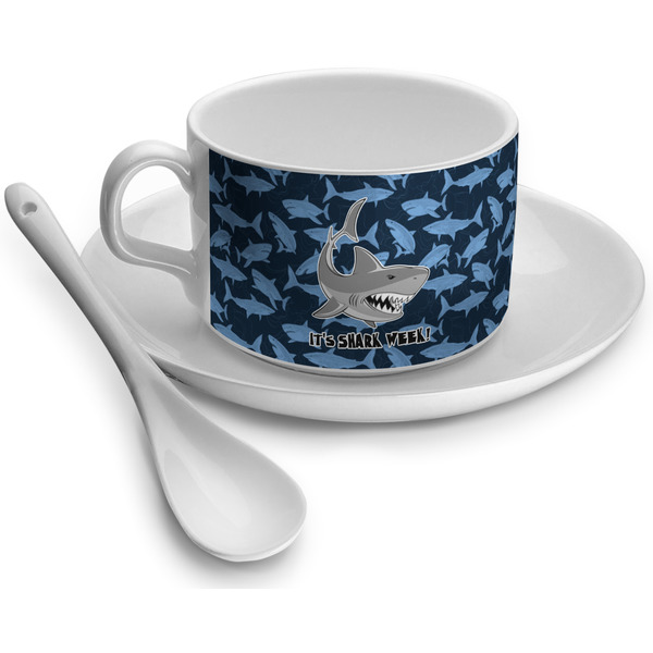 Custom Sharks Tea Cup (Personalized)