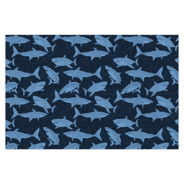 Custom Sharks X-Large Tissue Papers Sheets - Heavyweight