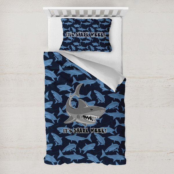 Custom Sharks Toddler Bedding Set - With Pillowcase (Personalized)