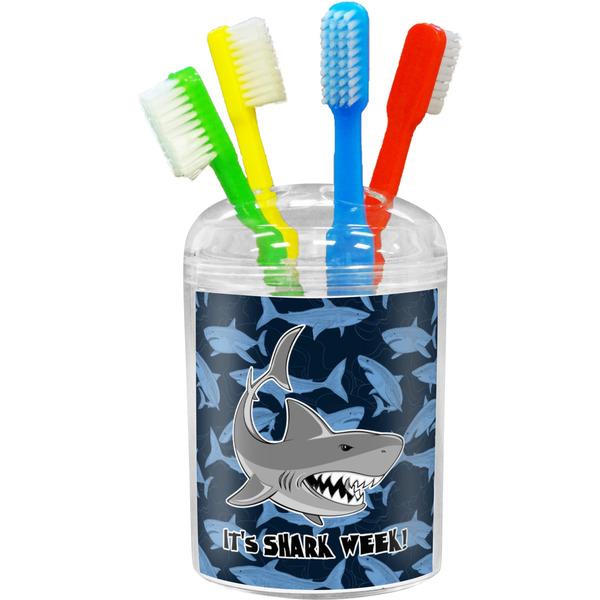 Custom Sharks Toothbrush Holder (Personalized)