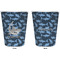 Sharks Trash Can White - Front and Back - Apvl