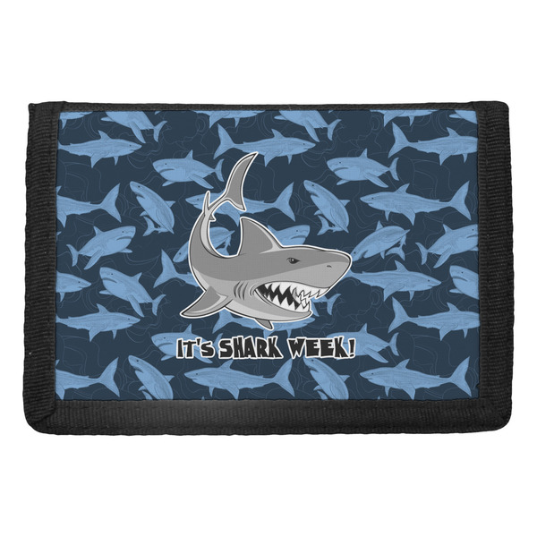 Custom Sharks Trifold Wallet w/ Name or Text