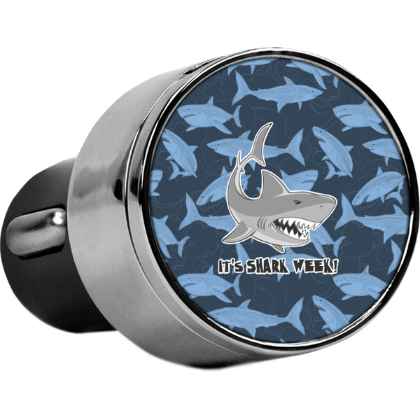 Custom Sharks USB Car Charger (Personalized)