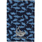 Sharks Waffle Weave Towel - Full Color Print - Approval Image
