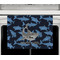 Sharks Waffle Weave Towel - Full Color Print - Lifestyle2 Image