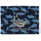 Sharks Waffle Weave Towel - Full Print Style Image