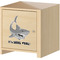 Sharks Wall Graphic on Wooden Cabinet