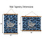 Sharks Wall Hanging Tapestries - Parent/Sizing